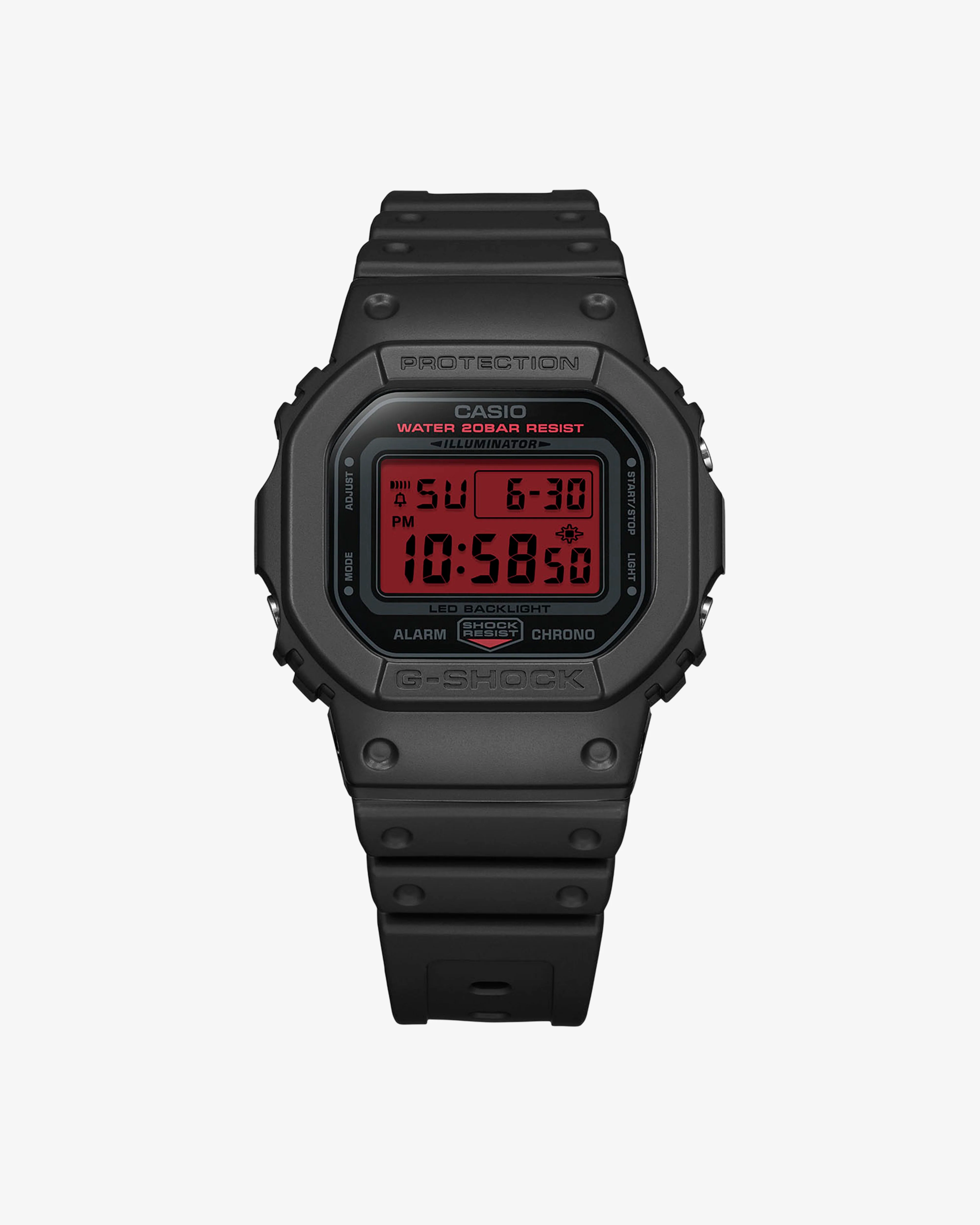 G-Shock - DW5600BBR-1 - (Black/Red)