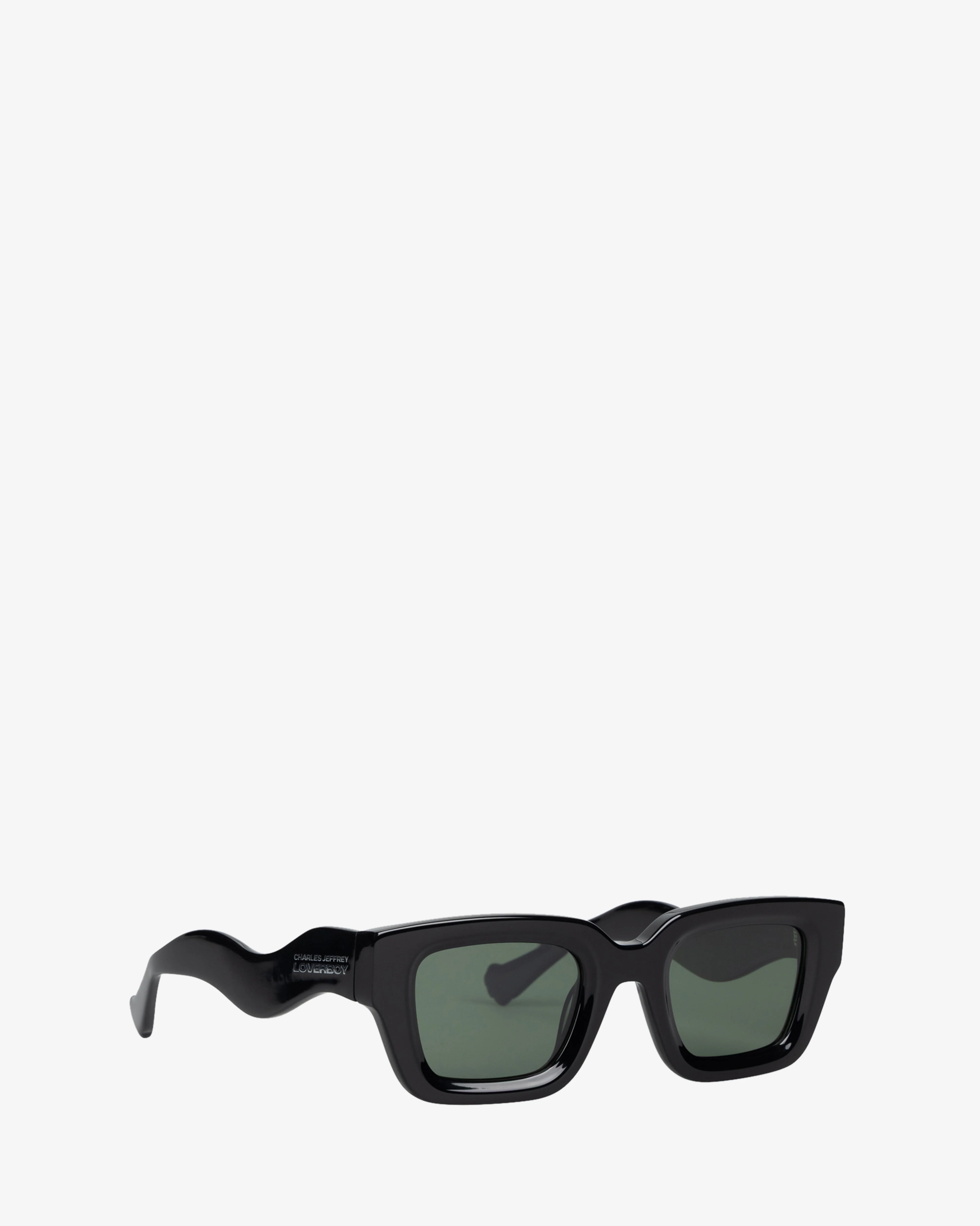 Charles Jeffrey - Topsy Turvy Sunglasses - (Black)