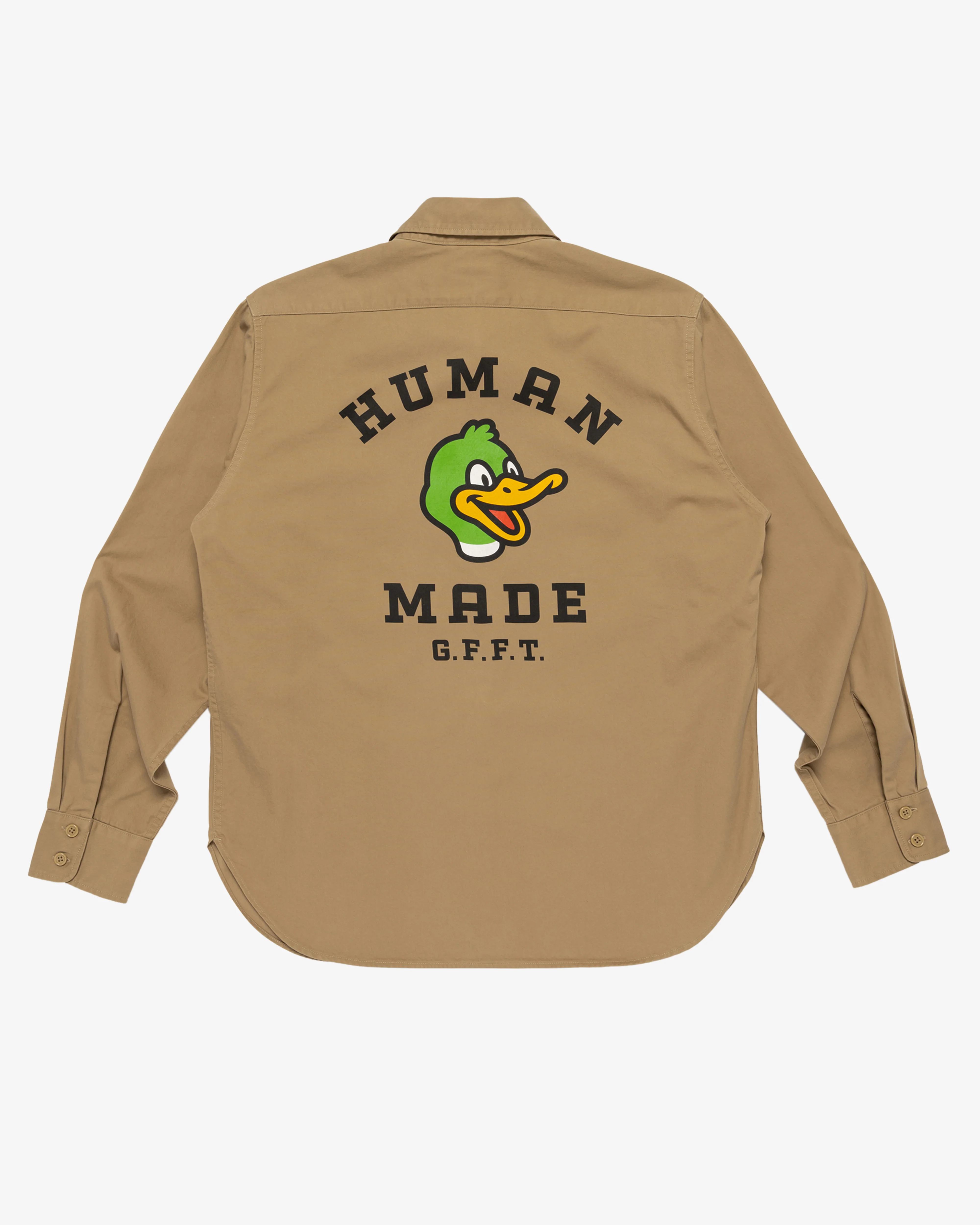 Human Made - Men's Twill Shirt - (Beige)