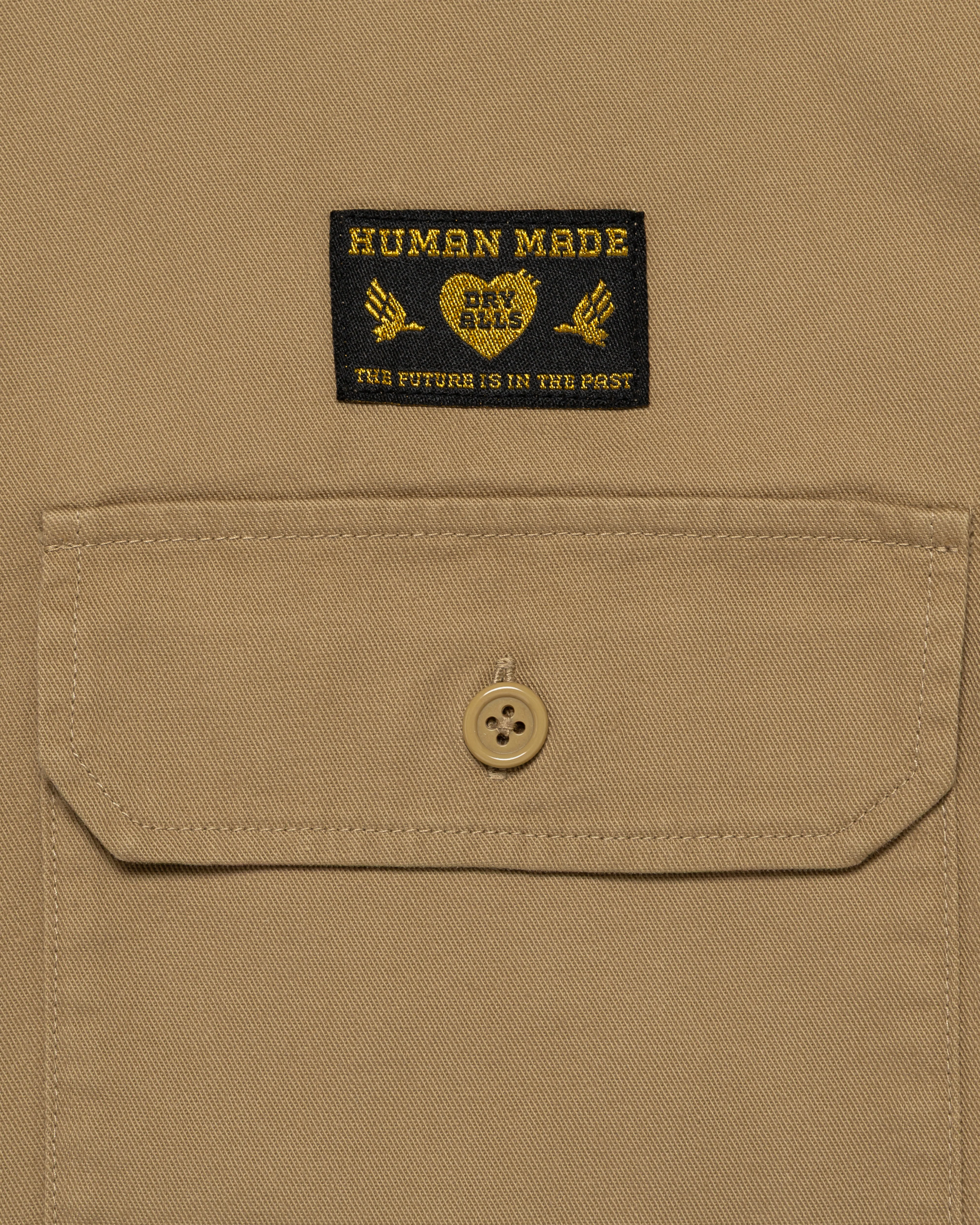 Human Made - Men's Twill Shirt - (Beige)