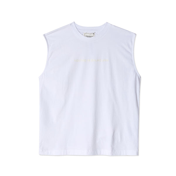 Youths In Balaclava - Men
s Embossed Tank Top -(White)