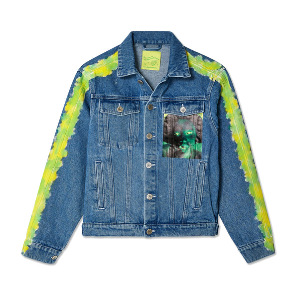 Sky High Farm - Quil Lemons Denim Jacket - (Light Blue)