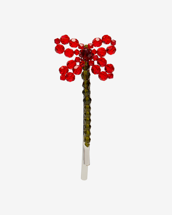 Simone Rocha - Women
s Daisy Hair Clip - (Poppy)