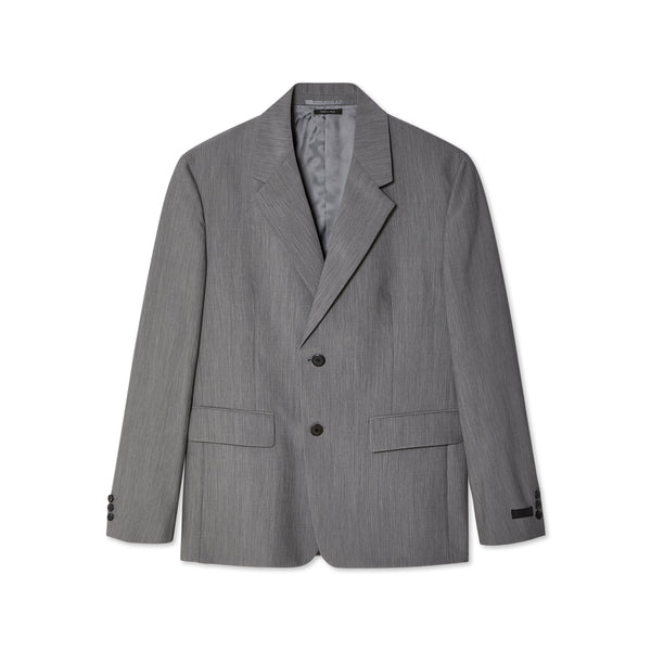 Prada - Men
s Single-Breasted Mohair Jacket - (Grey)