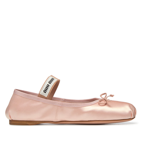 Miu Miu - Women
s Ballerina Shoe - (Orchid Pink)