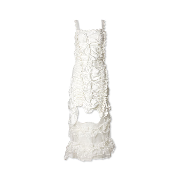 Róisín Pierce - Women
s Sweet Swirl Dress - (Off White)