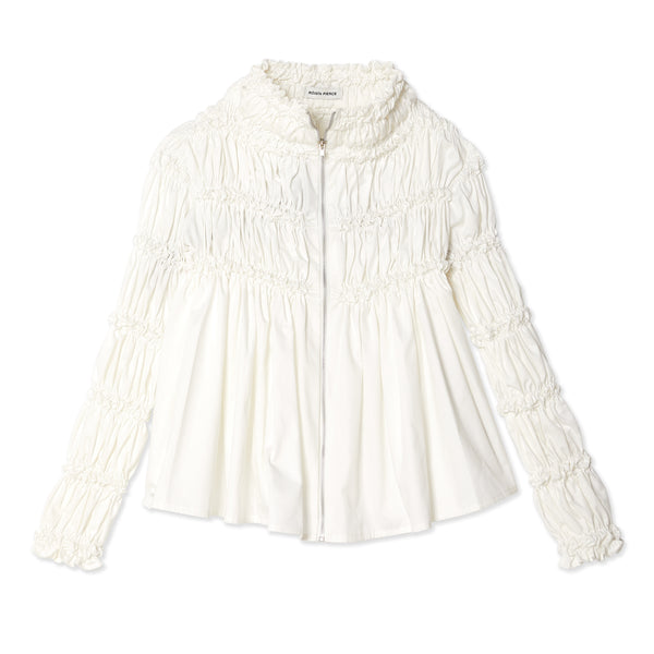 Róisín Pierce - Women
s Milk Smock Jacket - (Off White)