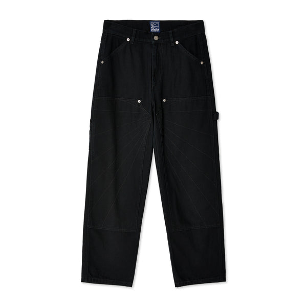 Rassvet - Men
s The New Light 2-Knee Canvas Trousers - (Black)