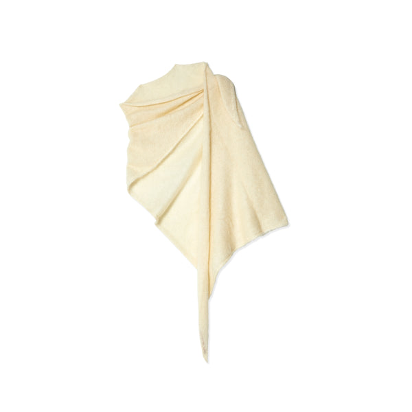 Daniela Gregis - Women
s Scialle Knitted Shawl - (Ivory)