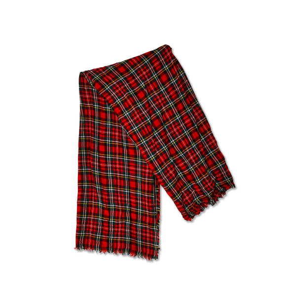 Daniela Gregis - Women
s Scialle Shawl Lavato - (Tartan)