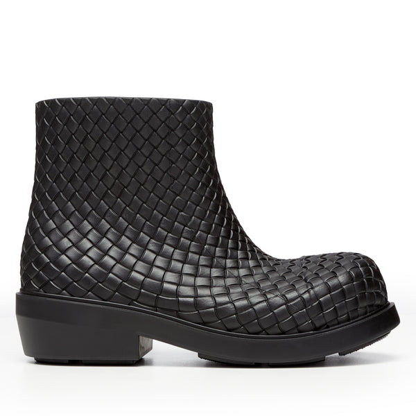 Bottega Veneta - Women’s Fireman Ankle Boot Rubber - (Black)