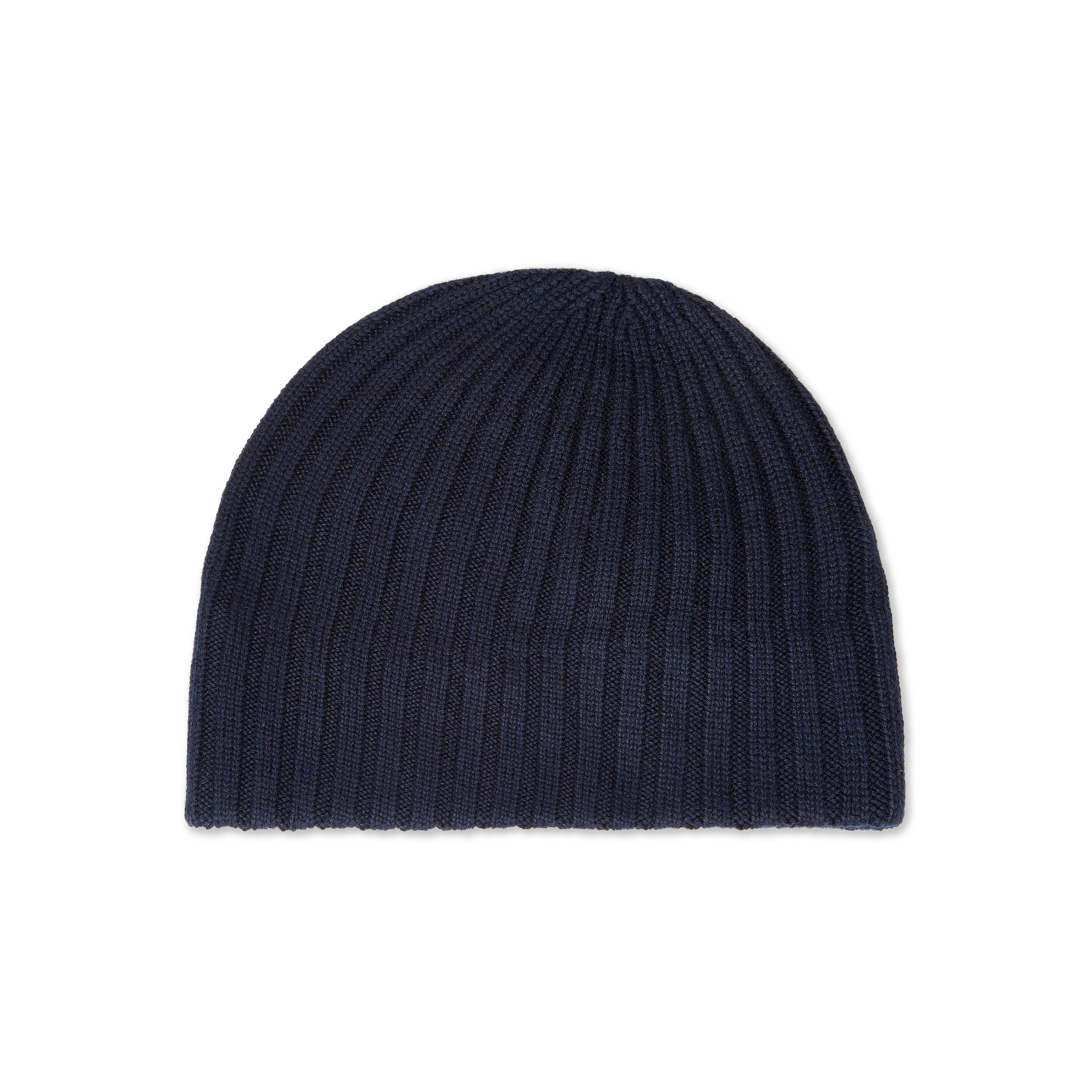 Mature Ha - Women's Slant Cutting Knit Cap - (Dark Navy)