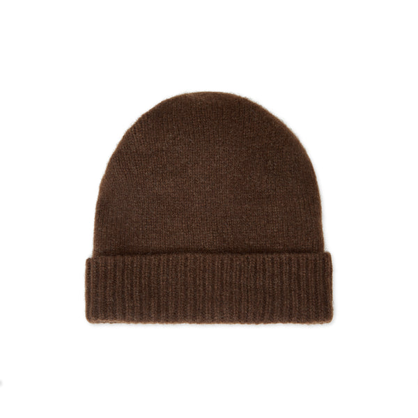 Mature Ha - Women
s Pleats knit Cap - (Brown)