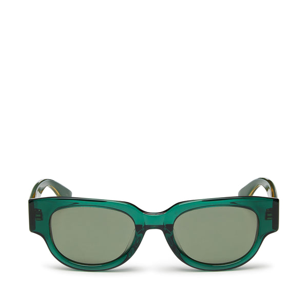 Bottega Veneta - Tri-Fold Square Sunglasses - (Green)