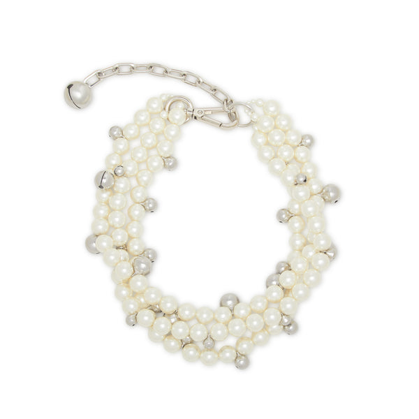 Simone Rocha - Women
s Twisted Bell Pearl Necklace - (Pearl)