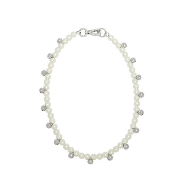 Simone Rocha - Women
s Bell Charm and Pearl Necklace - (Pearl)