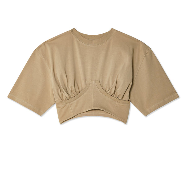 Jacquemus - Women
s Le T-shirt Caraco - (Light Khaki)