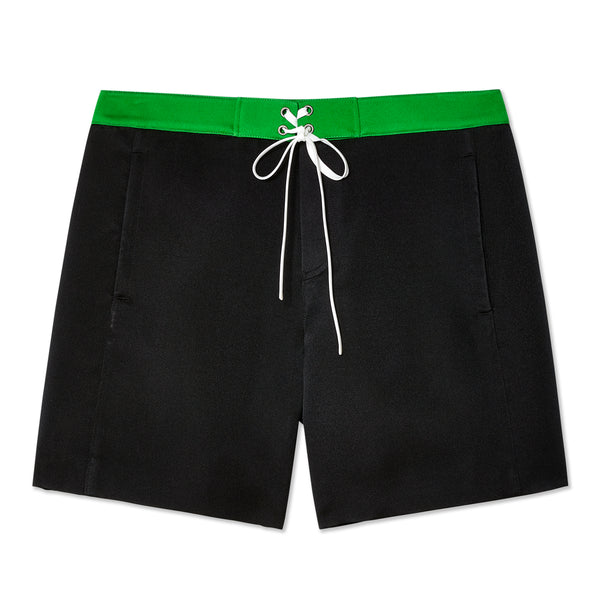 Miu Miu - Women
s Satin Bermudas - (Green/Black)