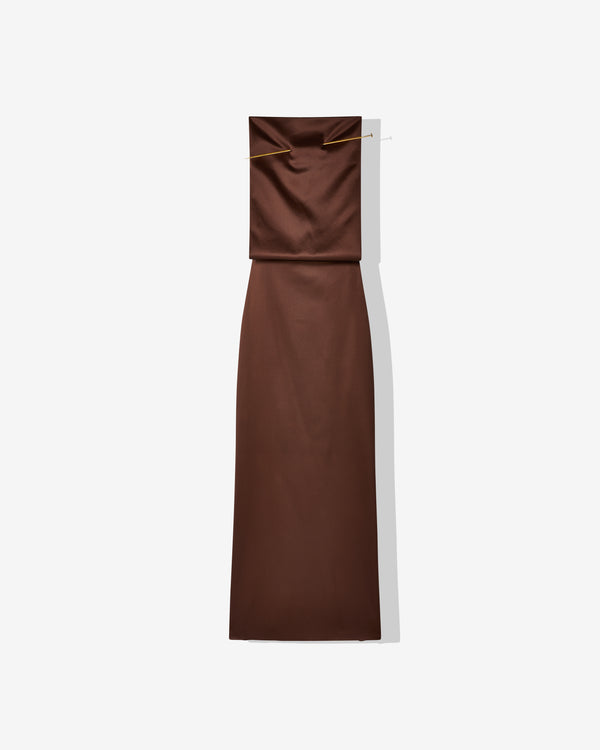 Loewe - Women
s Pin Dress - (Chocolate)