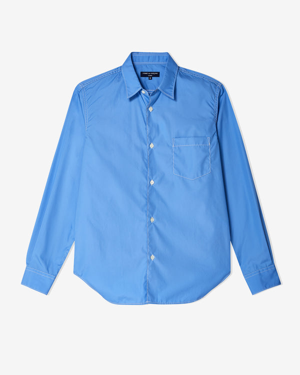 Comme des Garçons Homme - Men
s Button Down Shirt - (Sax Blue)