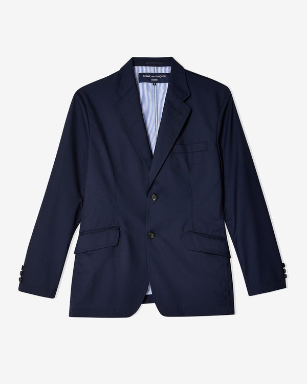 Comme des Garçons Homme - Men
s Single-Breasted Jacket - (Navy)