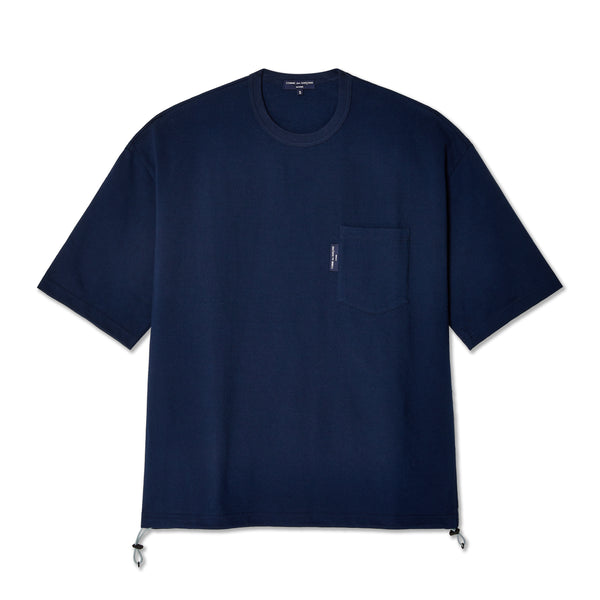 COMME DES GARÇONS HOMME - Men
s Drawstring T-Shirt - (Navy)