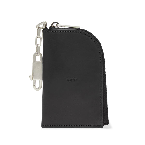 Rick Owens - Men
s Leather Hook Wallet - (Black)