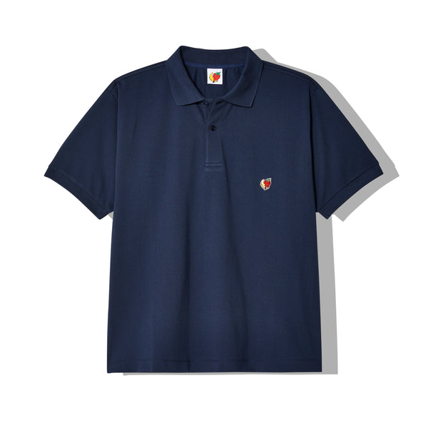 Sky High Farm - Men
s Perennial Logo Polo Knit - (Navy)