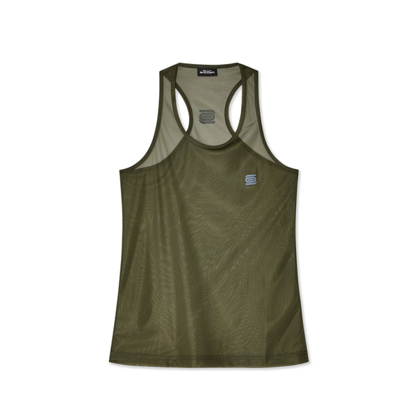 Olly Shinder - Men
s Sheer Racerback Vest - (Green)