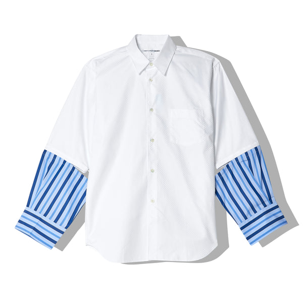 CDG Shirt - Men
s Woven Shirt - (White)