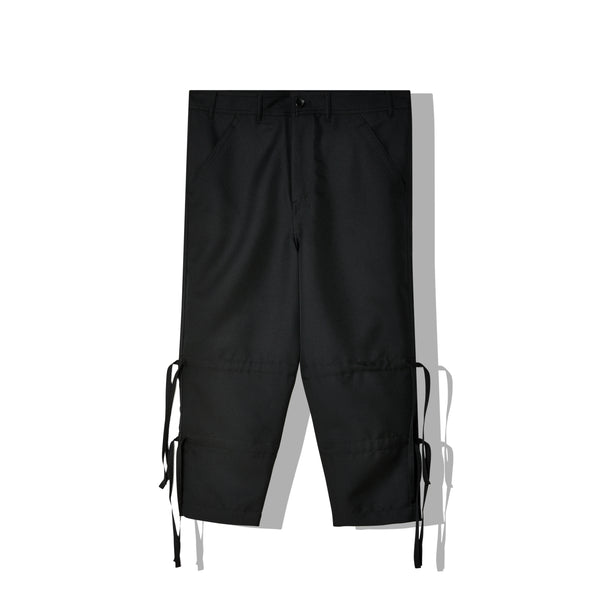 CDG Shirt - Men
s Drawstring Detail Pants - (Black)