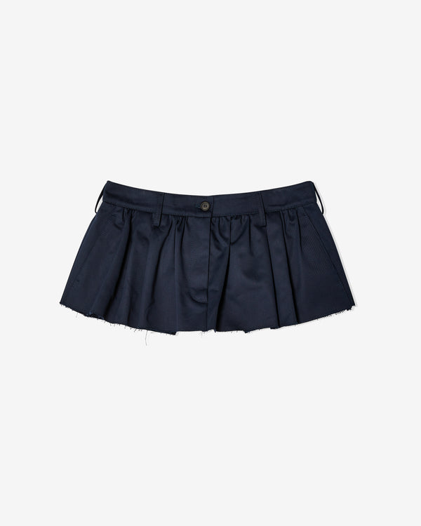 Miu Miu - Women
s Tailored Skirt - (Navy)