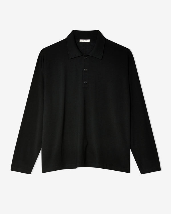 The Row - Men
s Djon Polo - (Black)