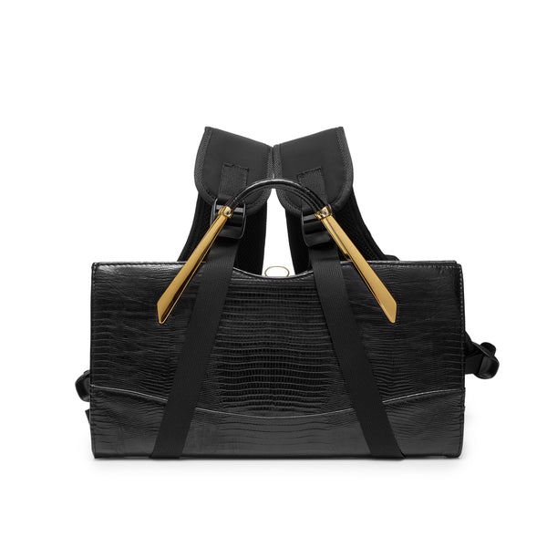 Johanna Parv - Women
s Re-Purposed Vintage Bag - (Black)