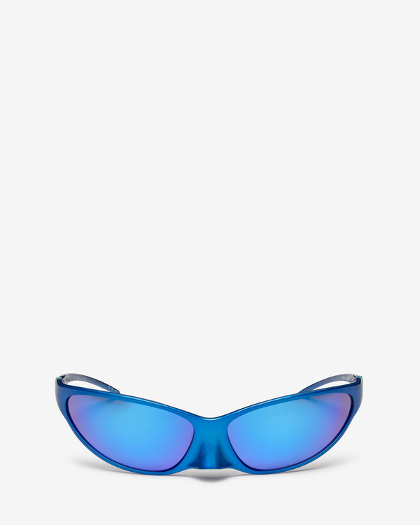 Balenciaga - Women
s 4G Cat Sunglasses - (Metallic Blue)