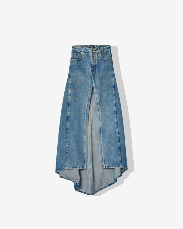 Jean Paul Gaultier - Women
s Fishtail Jean - (Light Blue)