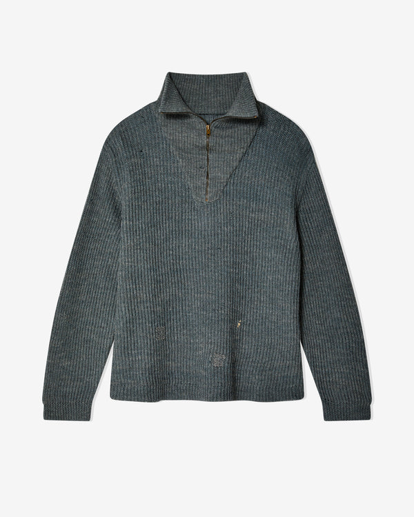 Maison Margiela - Men
s Collared Sweater - (Grey)