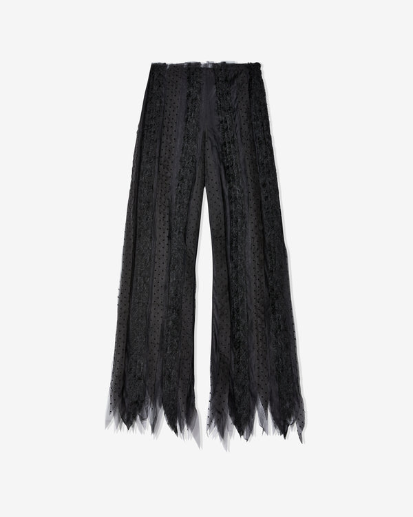 Pauline Dujancourt - Women
s Bird Trousers - (Black)