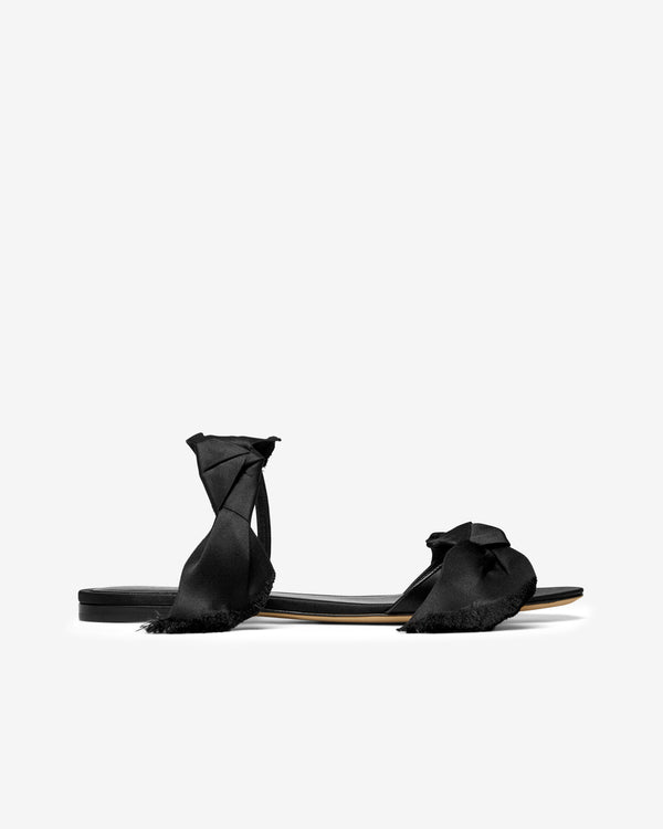 The Row - Women
s Vita Knot Sandal - (Black)