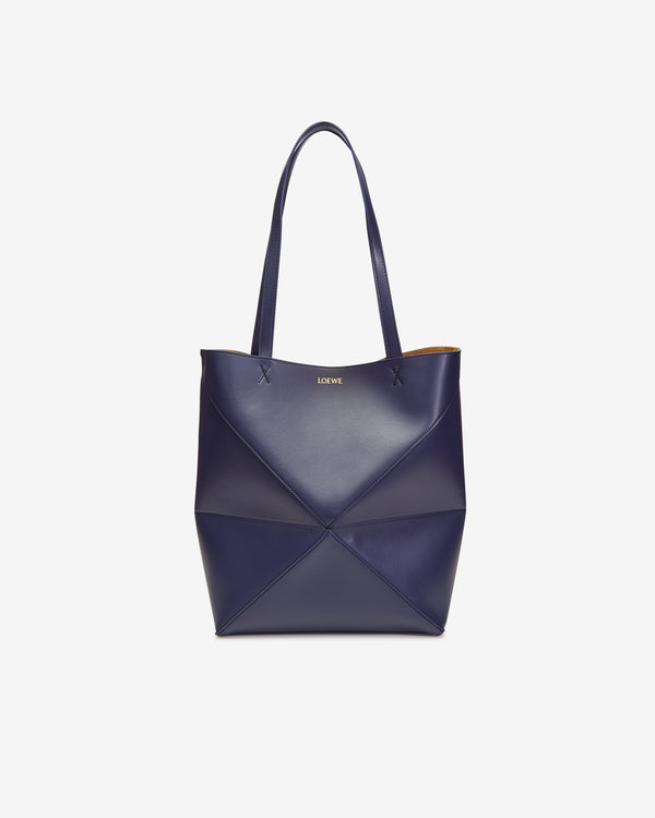 Loewe - Women
s Medium Puzzle Fold Tote - (Abyss Blue)