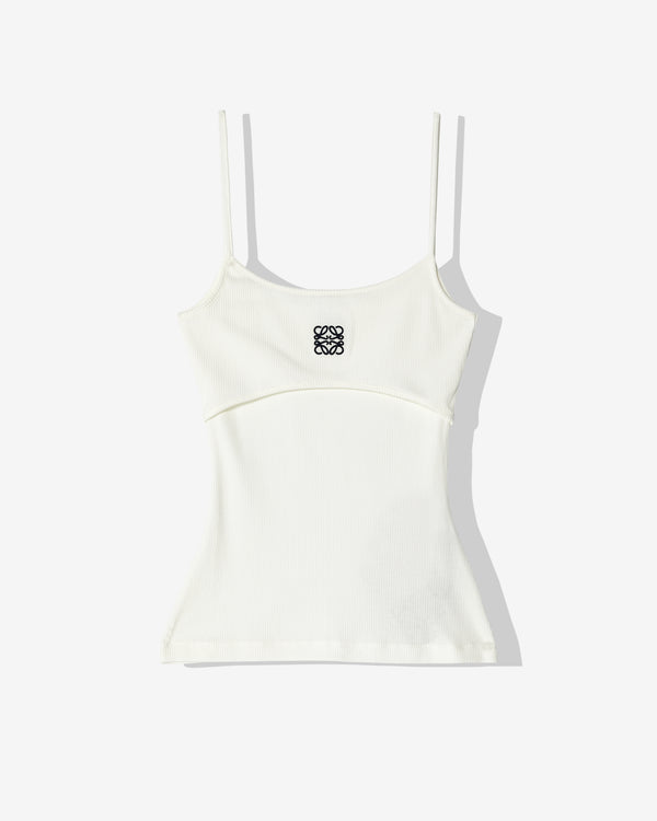 Loewe - Women
s Anagram Strappy Top - (White)