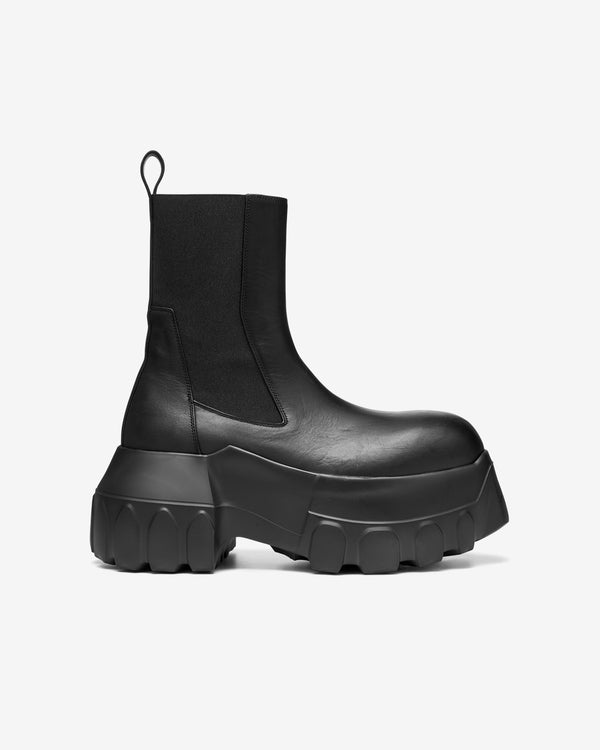 Rick Owens - Men
s Beatle Mega Tractor Chelsea Boots - (Black)