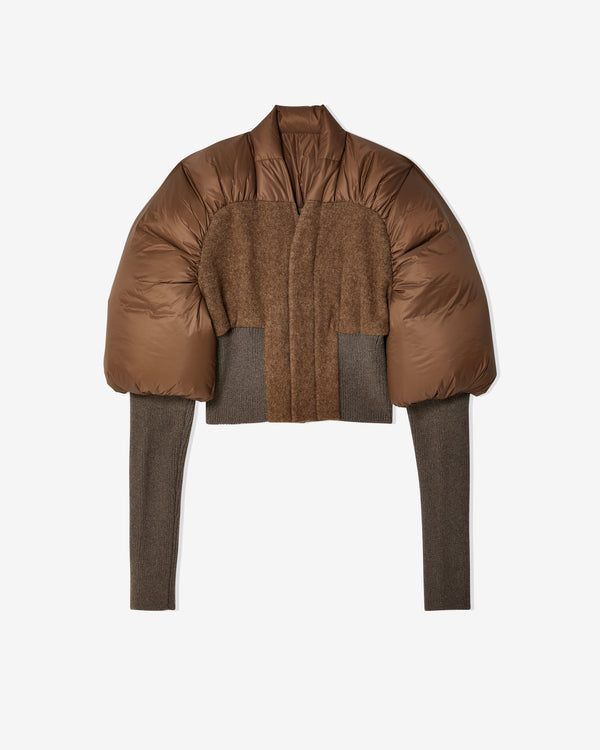 Rick Owens - Women
s Woven Down Jacket - (Fawn)