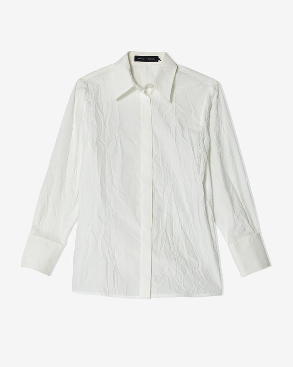 Proenza Schouler - Women
s Allen Shirt - (White)