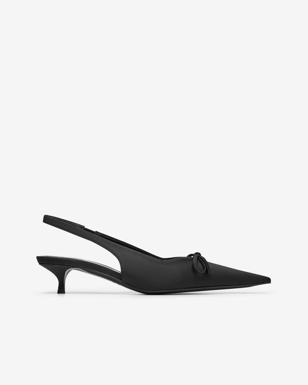 Balenciaga - Women
s Knife Bow Slingback - (Black)