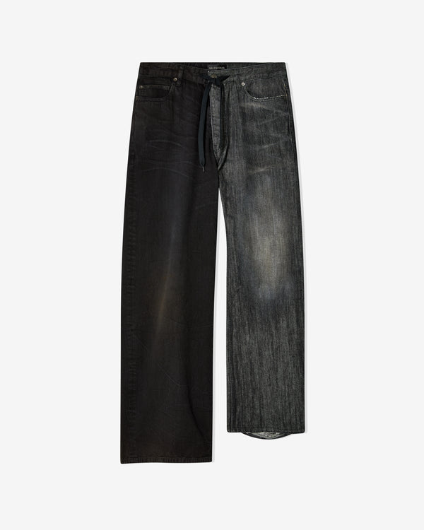 Balenciaga - Men
s Fifty-Fifty Pants - (Light Black)