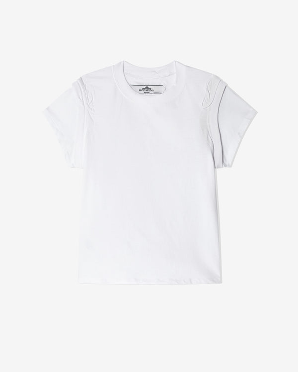 Hodakova - Women
s Collar T-Shirt - (White)