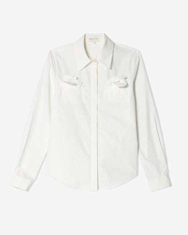 ShuShu/Tong - Women
s Pocket-Embellished Blouse - (White)