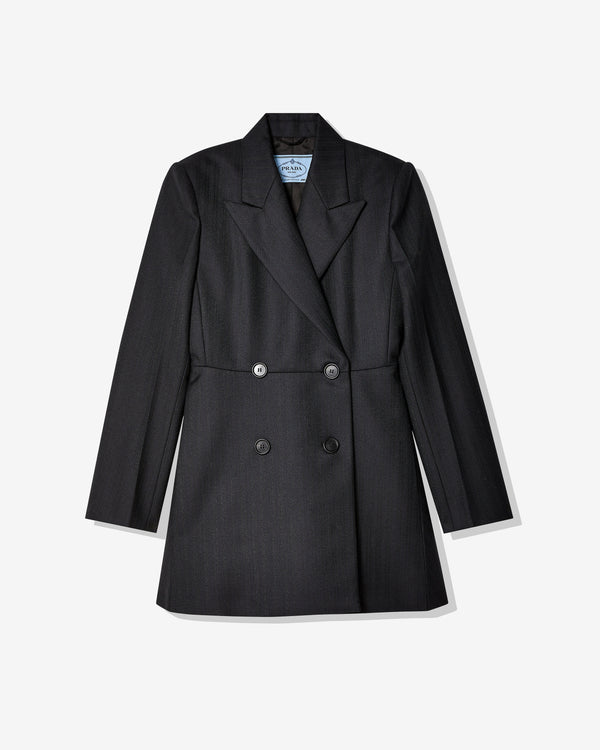 Prada - Women
s Double Breasted Jacket - (Navy)