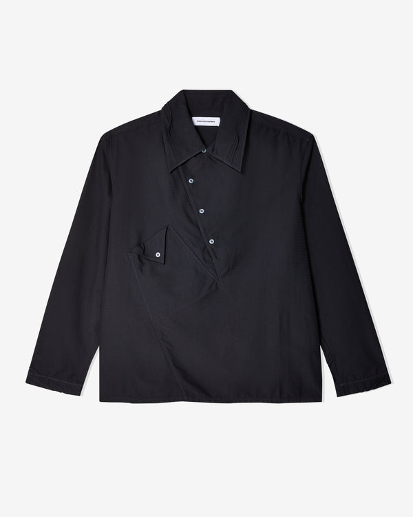 Kiko Kostadinov - Men
s Jarocka Overshirt - (Jet Black)